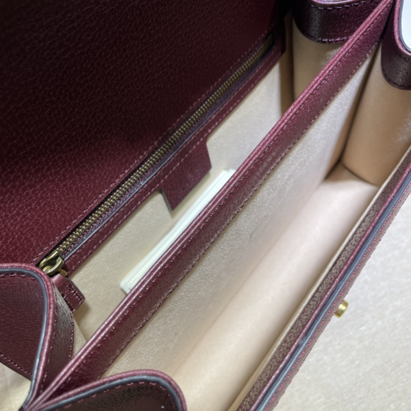 G*u*i ophidia small top handle bag with web