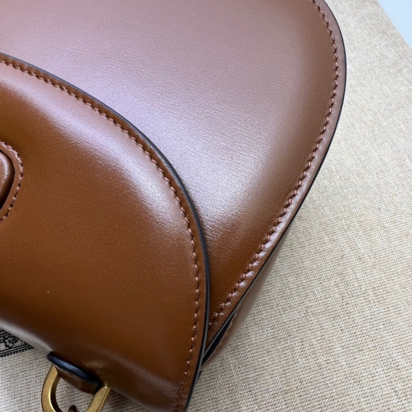 G*u*i small top handle bag with bamboo