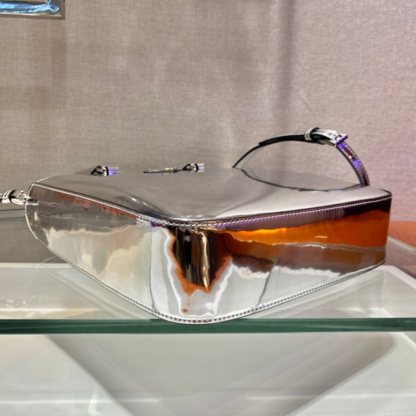 Pra*a large brushed leather tote