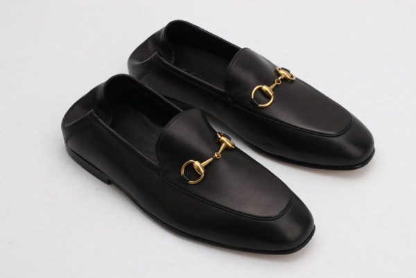 G*u*i horsebit leather loafer