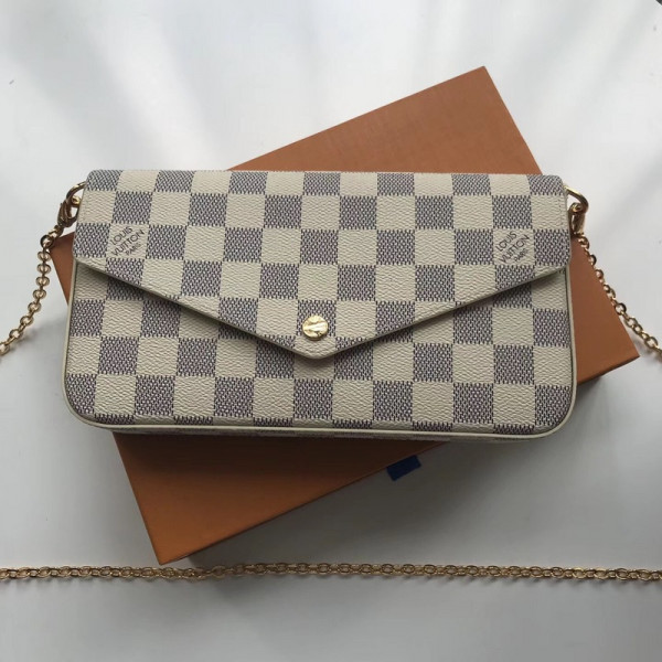 l0*is V*t0n pochette felicie damier bag n63106