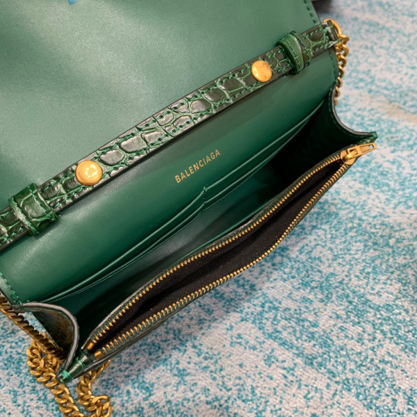 Ba*len*cia*ga  hourglass chain bag