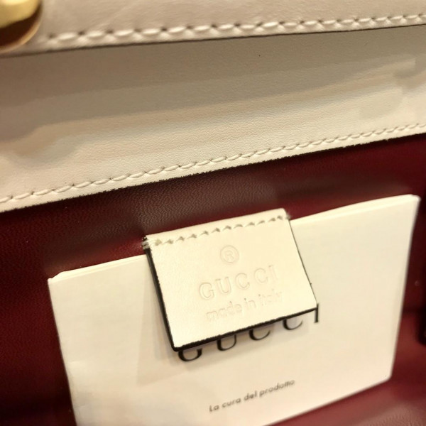 G*u*i zumi smooth leather mini shoulder bag