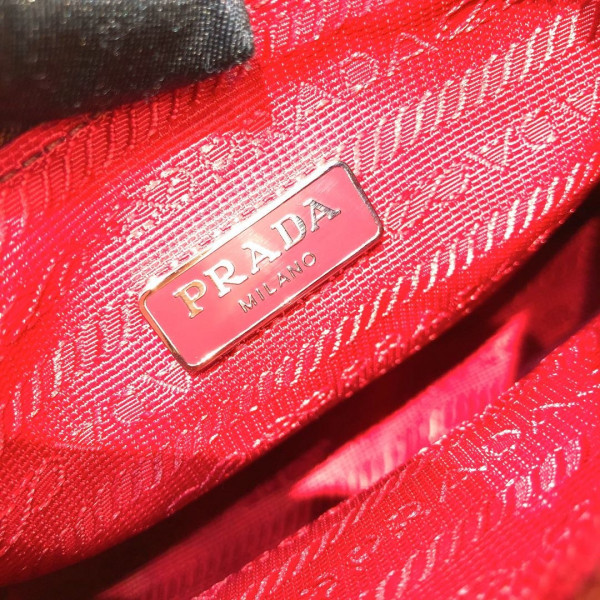 Pra*a nylon hobo bag
