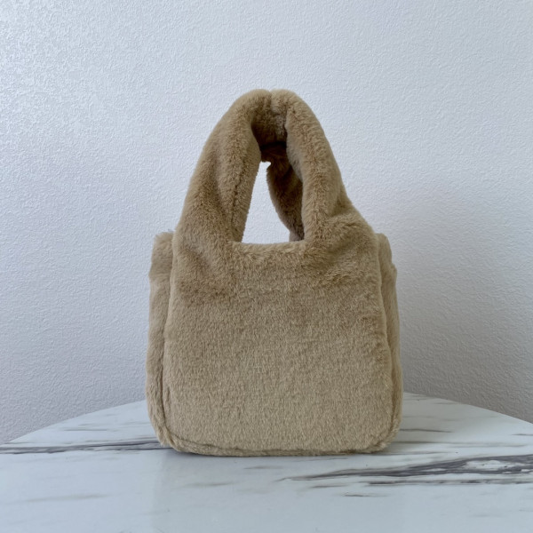 Pra*a woolen bucket bag-18*15.5*10cm