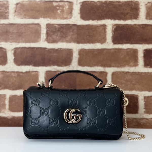G*u*i gg milano mini top handle bag-21*12.5*4.5cm