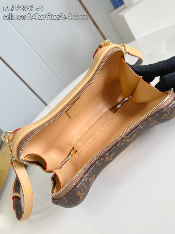 l0*is V*t0n bone wearable wallet-14*6*24cm