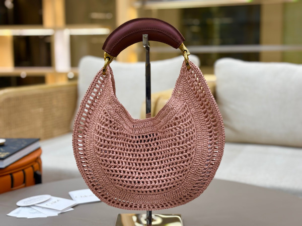 Chloe 25S summer banana hobo bag - 36*21.5*2cm