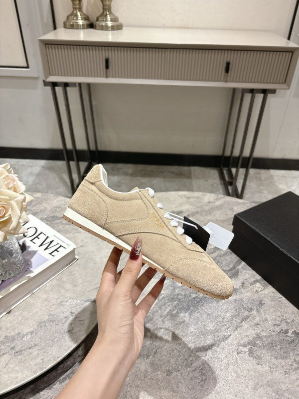 Pra*a montecarlo re-edition 2005 suede sneakers