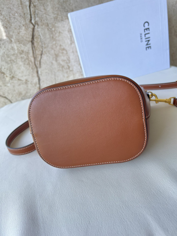 Ce**e small bucket l0*ise in smooth calfskin - 16-19-12cm