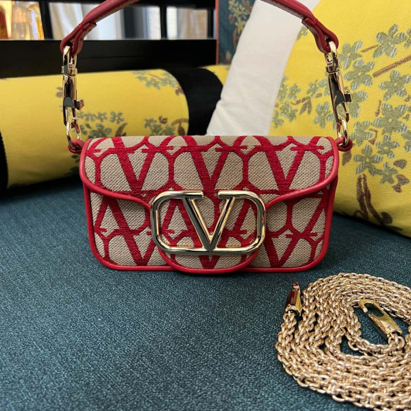 VALENTINO LOCÒ SMALL SHOULDER BAG