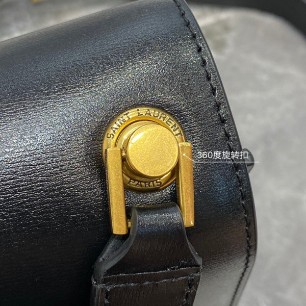 Y*L loulou carre satchel in smooth leather