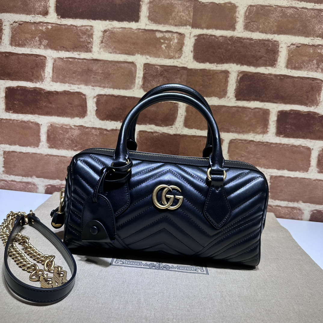 G*u*i marmont small top handle bag