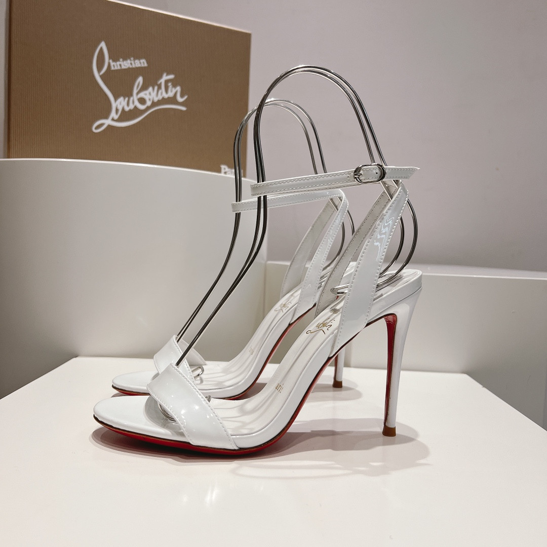 Ch**an louboutin ankle strap sandal