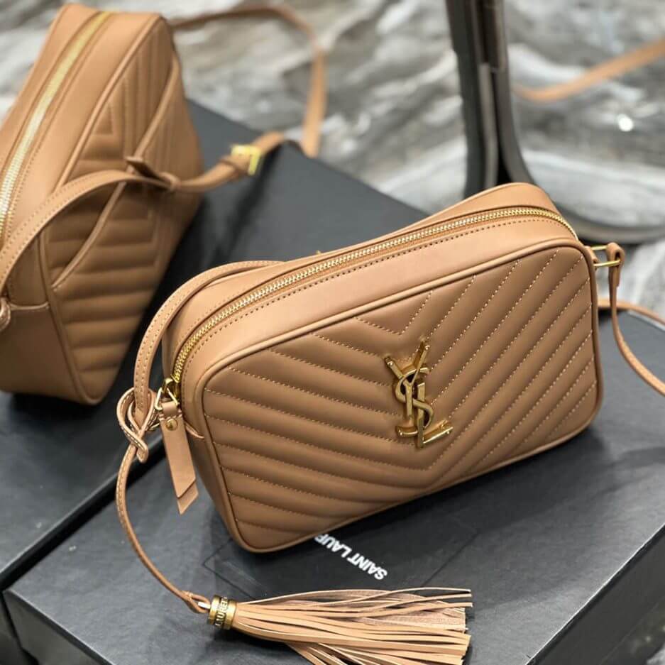 YSL LOU CAMERA BAG IN QUILTED LEATHER