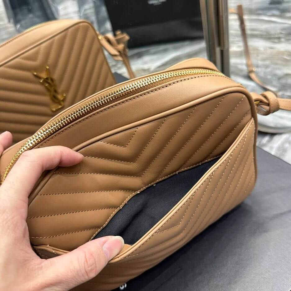 YSL LOU CAMERA BAG IN QUILTED LEATHER