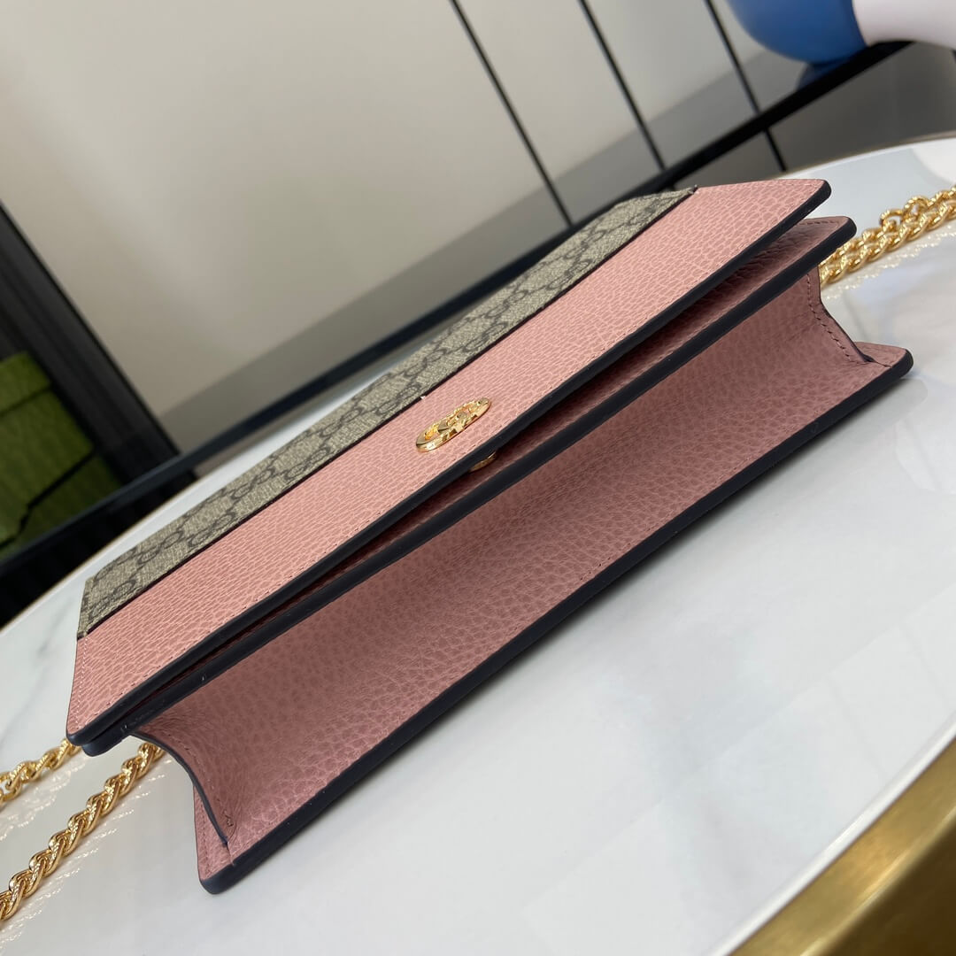 GG Marmont two-tone mini chain bag