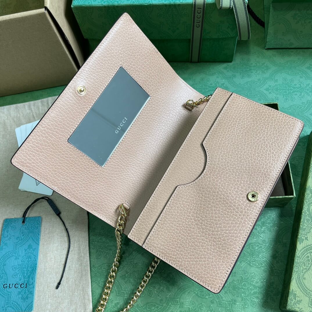 GG Marmont two-tone mini chain bag