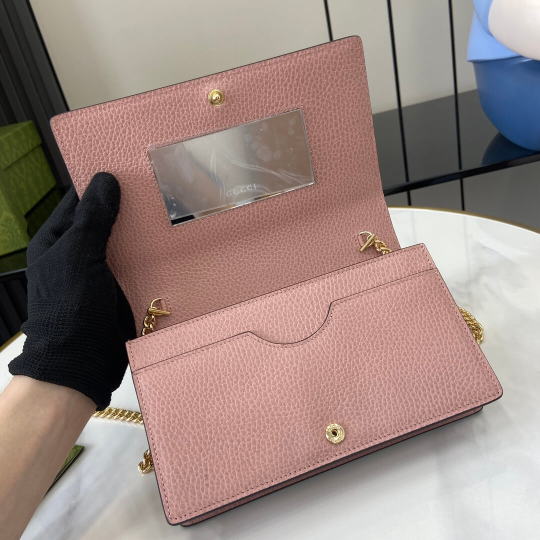 GG Marmont two-tone mini chain bag