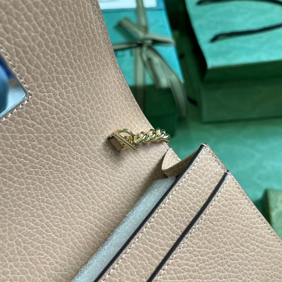 GG Marmont two-tone mini chain bag