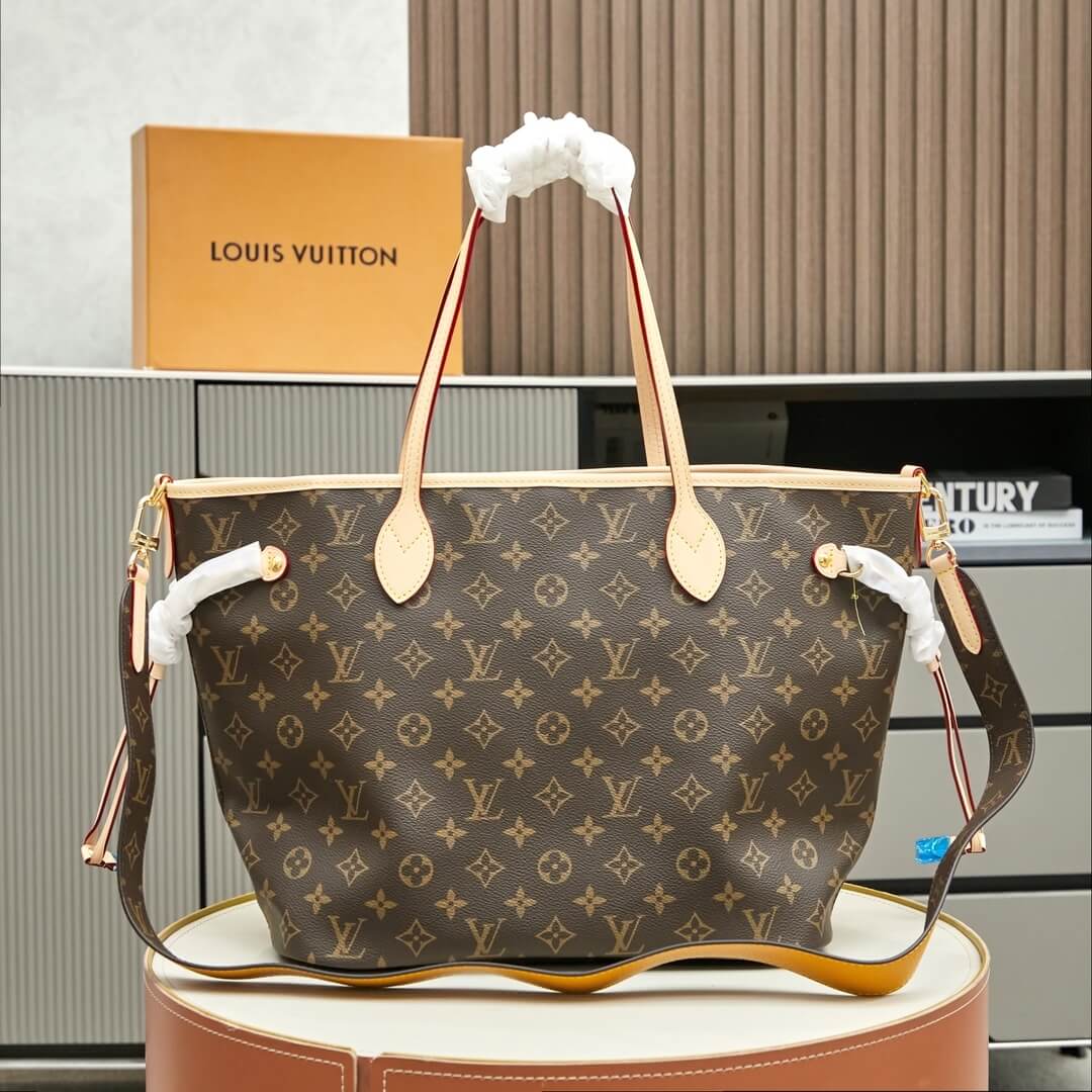 LV Neverfull Bandoulière Inside Out MM