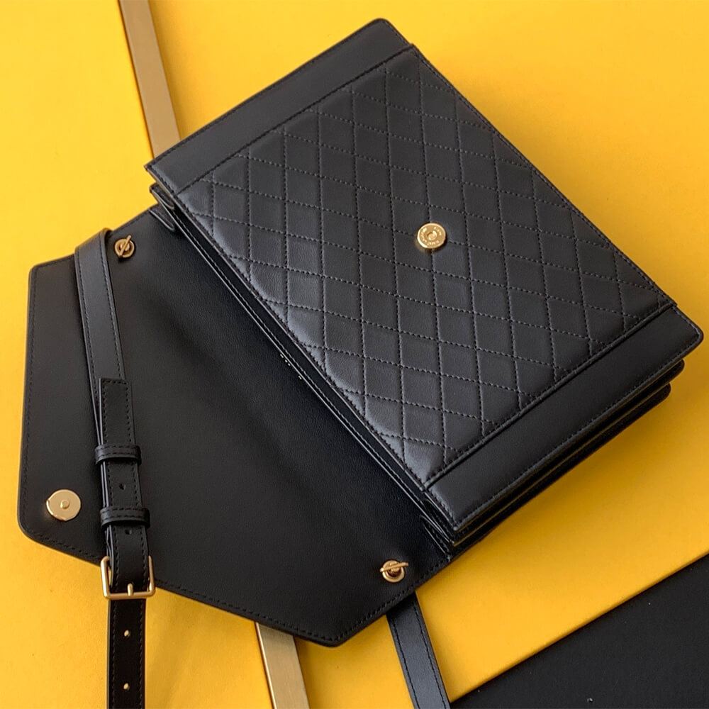 YSL Quilted Gaby Shoulder Bag